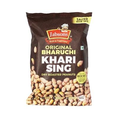 Jabsons Bharuchi Salted Roasted Peanuts 400gms